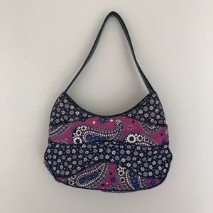 Vera Bradley Purse Floral & Paisley Pattern